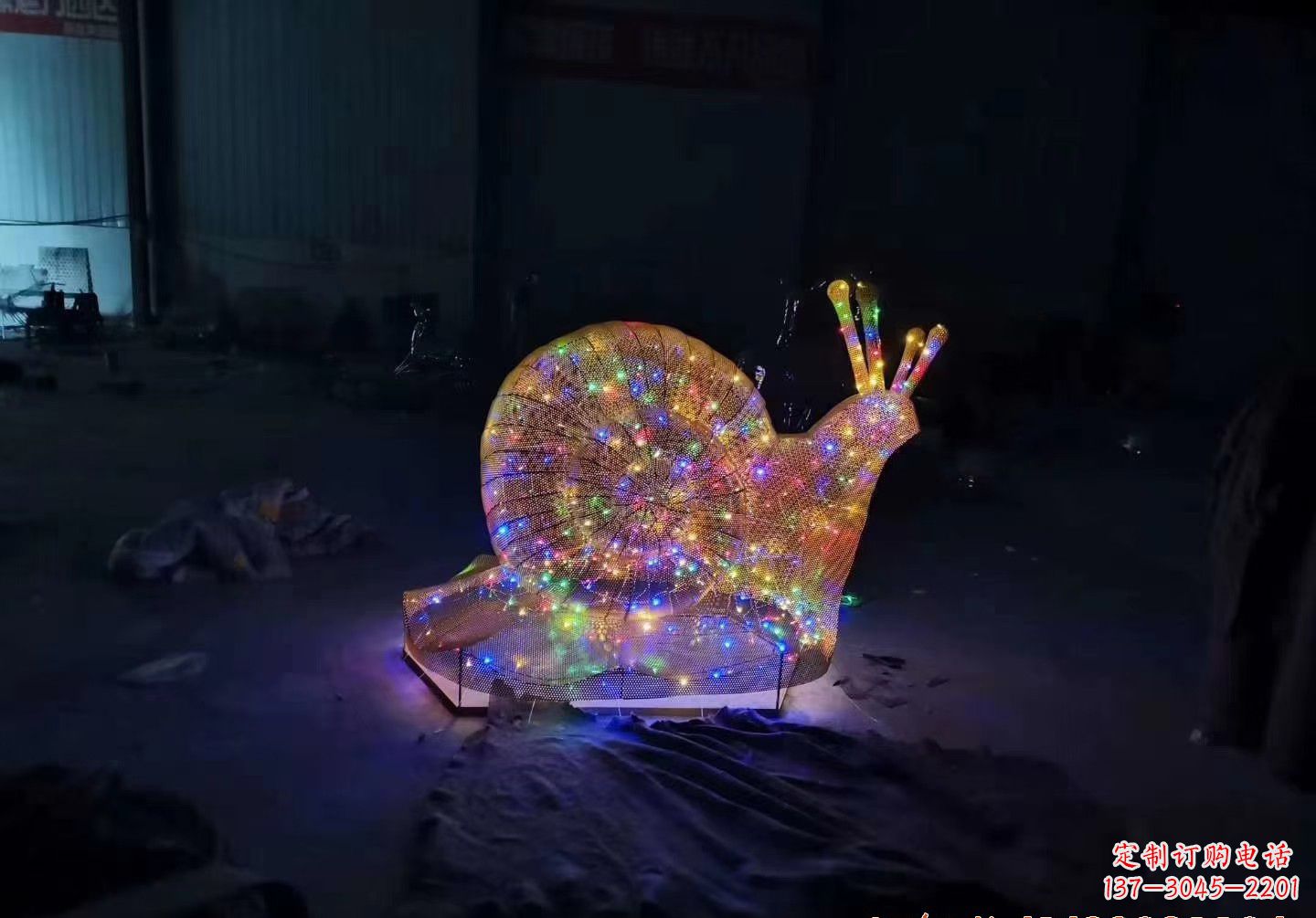 泰州不锈钢镂空蜗牛雕塑精致美观的艺术品