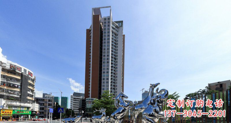 泰州不锈钢大象雕塑集美观与功能于一体