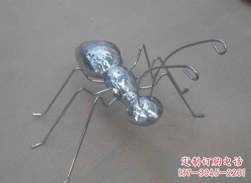 泰州不锈钢蚂蚁公园动物雕塑一种具有艺术价值的蚂蚁雕塑