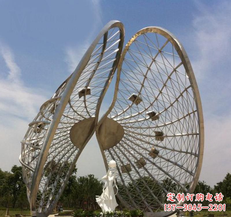 泰州不锈钢美陈贝壳雕塑精美的艺术品