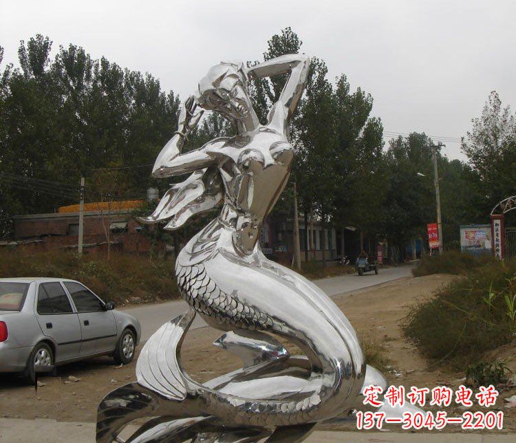 泰州海豚雕塑——精美的艺术品