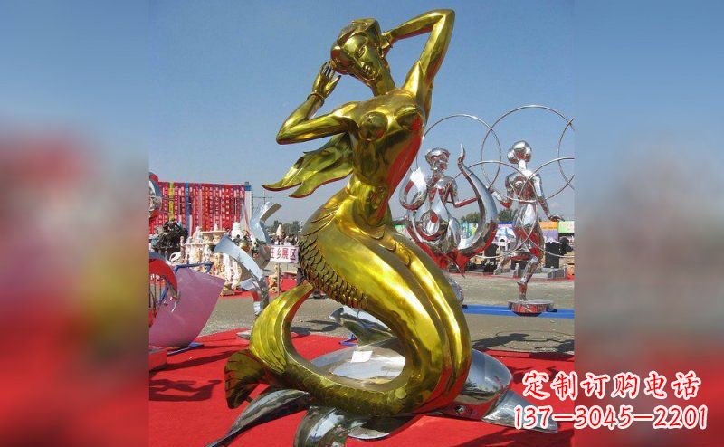泰州海底美人鱼雕塑