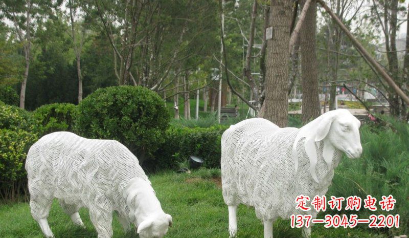 泰州不锈钢绵羊雕塑——精致美观的艺术品