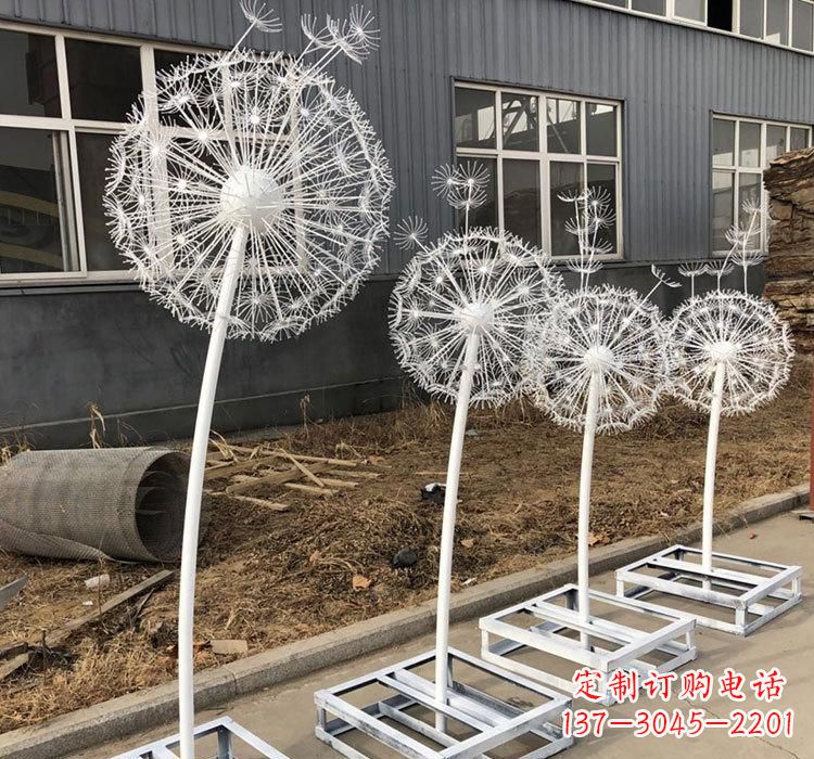 泰州不锈钢蒲公英——城市雕塑的精美瑰宝