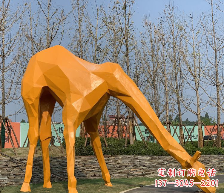 泰州不锈钢雕刻的精美动物雕塑
