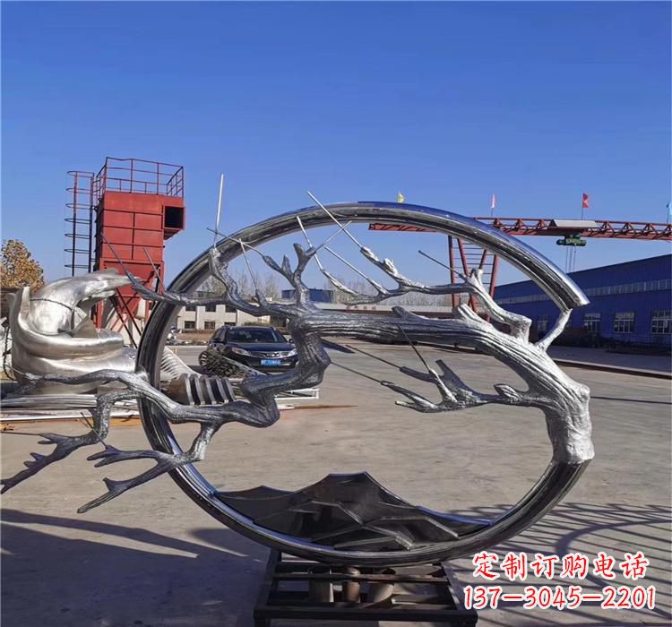 泰州不锈钢树枝雕塑艺术与自然的完美结合