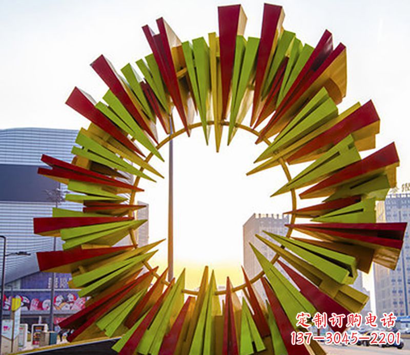 泰州绚烂太阳,精美不锈钢太阳花雕塑