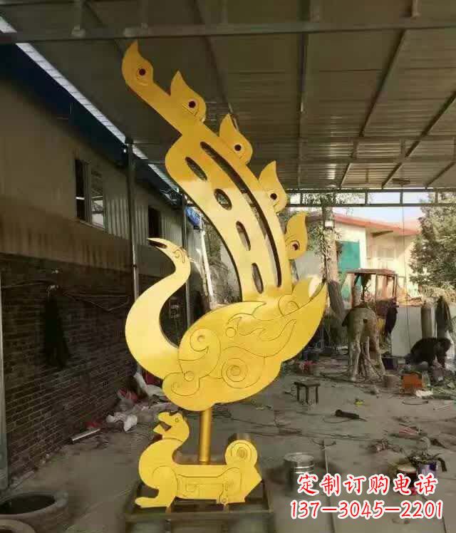 泰州不锈钢铁艺凤凰雕塑