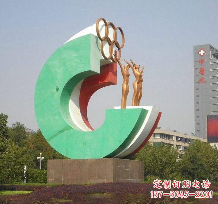 泰州勇于拼搏的运动员雕塑