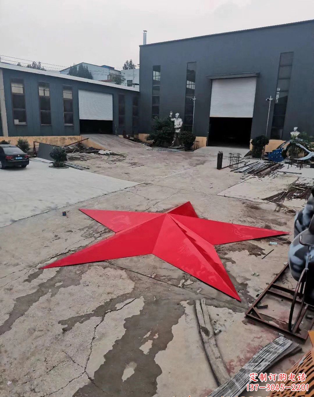 泰州五角星的魅力不锈钢景观雕塑