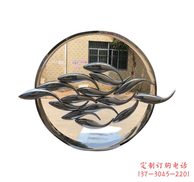 泰州不锈钢圆环雕塑精美完美的艺术之作