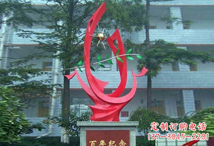 泰州精美不锈钢凤凰雕塑