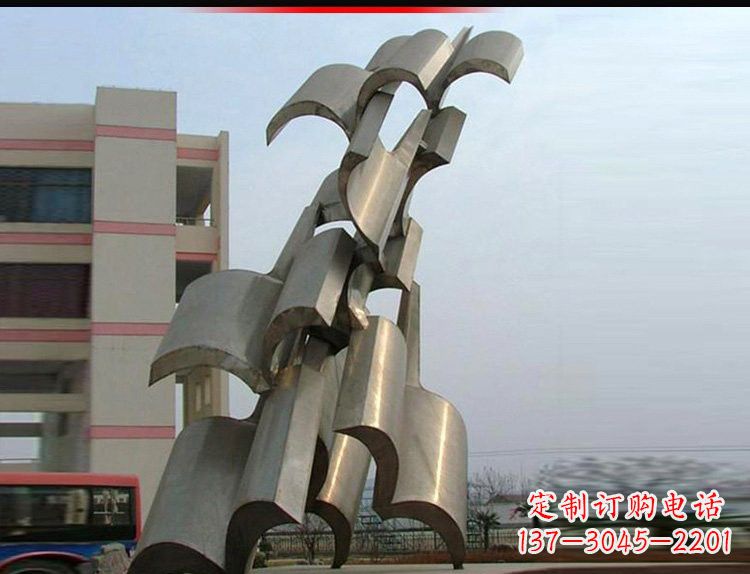 泰州不锈钢书籍雕塑——记录着校园文化的精彩历史