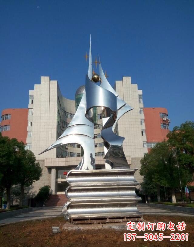 泰州不锈钢书籍雕塑艺术与文化的结合