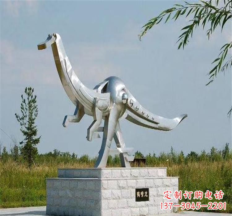 泰州不锈钢鸭嘴龙雕塑传承独特艺术魅力