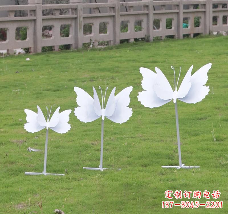泰州不锈钢艺术之美蝴蝶雕塑