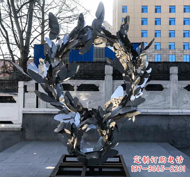 泰州不锈钢蝴蝶之美——不锈钢艺术蝴蝶景观雕塑