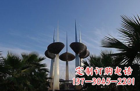 泰州不锈钢避雷针雕塑精致静谧的安全保护