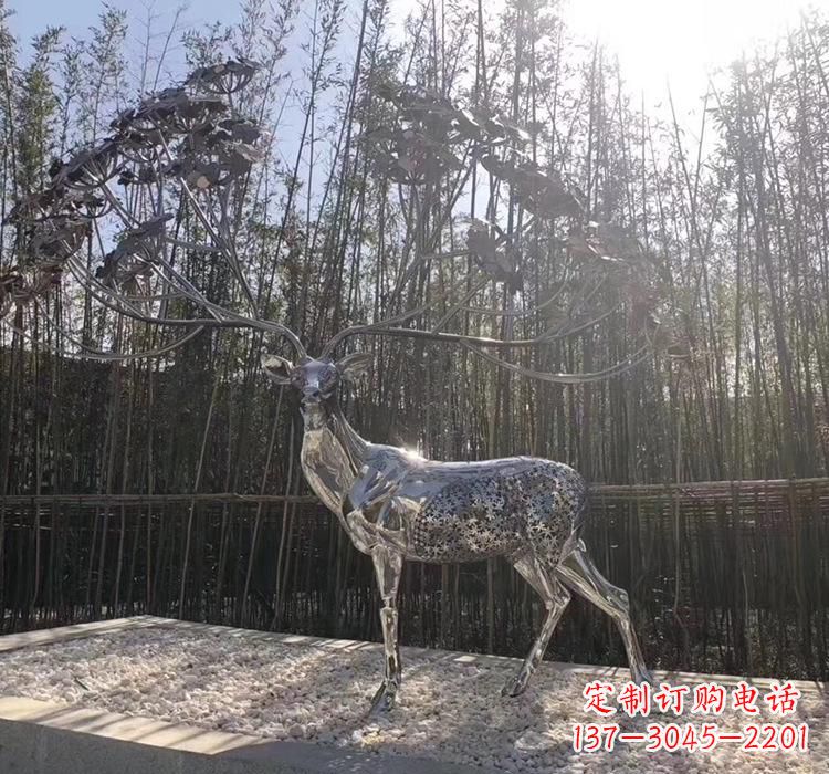泰州不锈钢园林动物雕塑