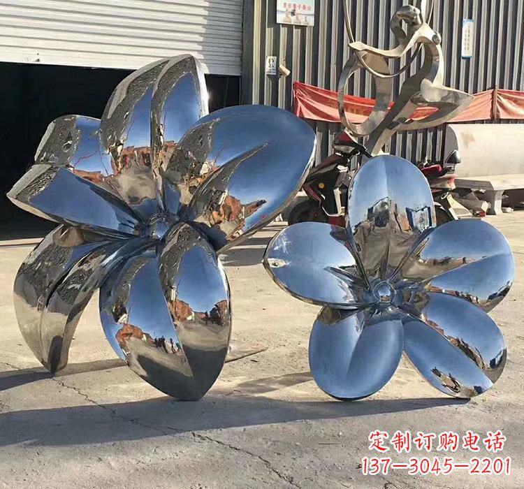 泰州不锈钢荷花雕塑美丽又耐用