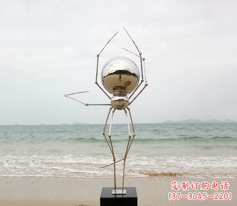 泰州不锈钢的蜘蛛侠雕塑