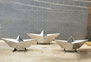 泰州不锈钢元宝雕塑精致的艺术品