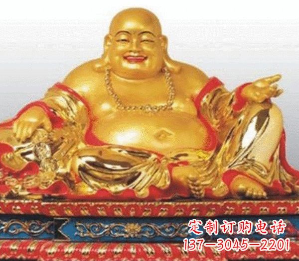 泰州弥勒佛铜雕的精美