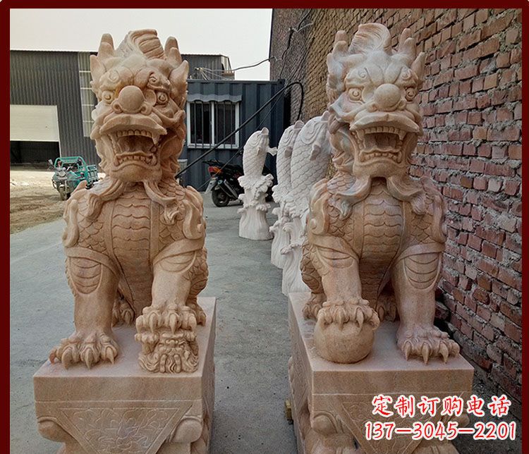泰州麒麟门口雕塑——传承古老文化的精灵