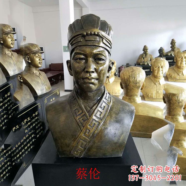 泰州蔡伦雕塑一件传承历史的艺术珍品