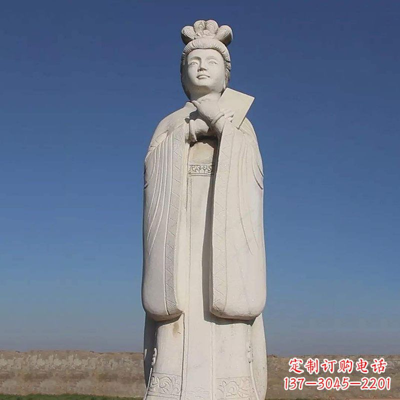 泰州蔡文姬——象征着东汉文学荣耀的雕像