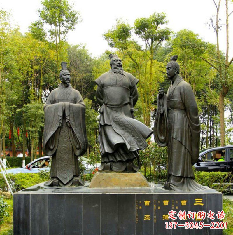 泰州曹丕铜雕——汉朝历史上的一位伟大统治者