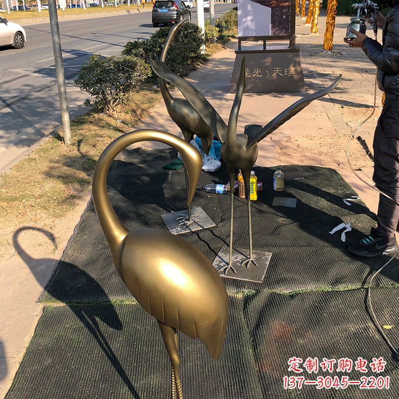 泰州成都鹤雕——传承中国古代文化
