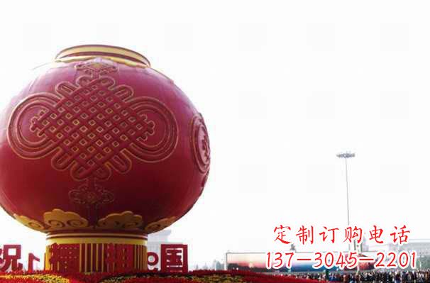 泰州不锈钢灯笼雕塑——美丽城市的艺术装饰