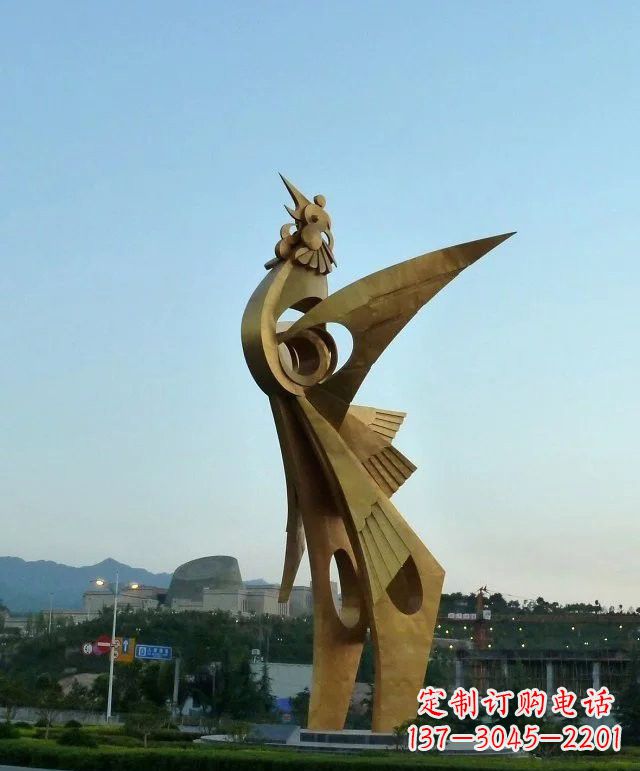 泰州凤凰展翅,给城市增添灵动之美
