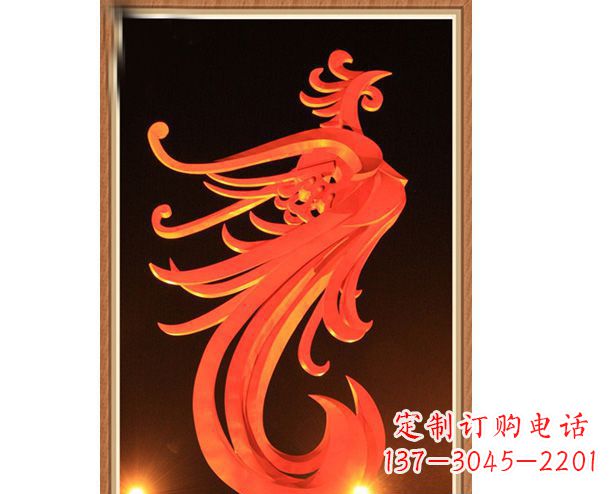 泰州不锈钢凤凰雕塑美丽与传统的完美结合