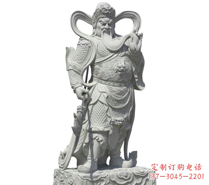 泰州关公雕像象征着威武的英雄