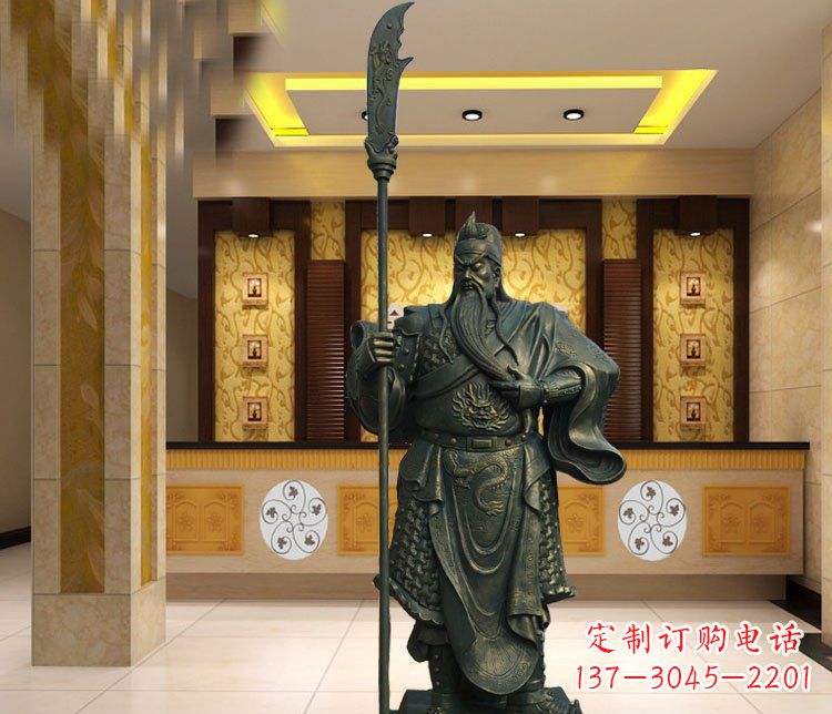 泰州关公雕塑——传承弘扬中华文化