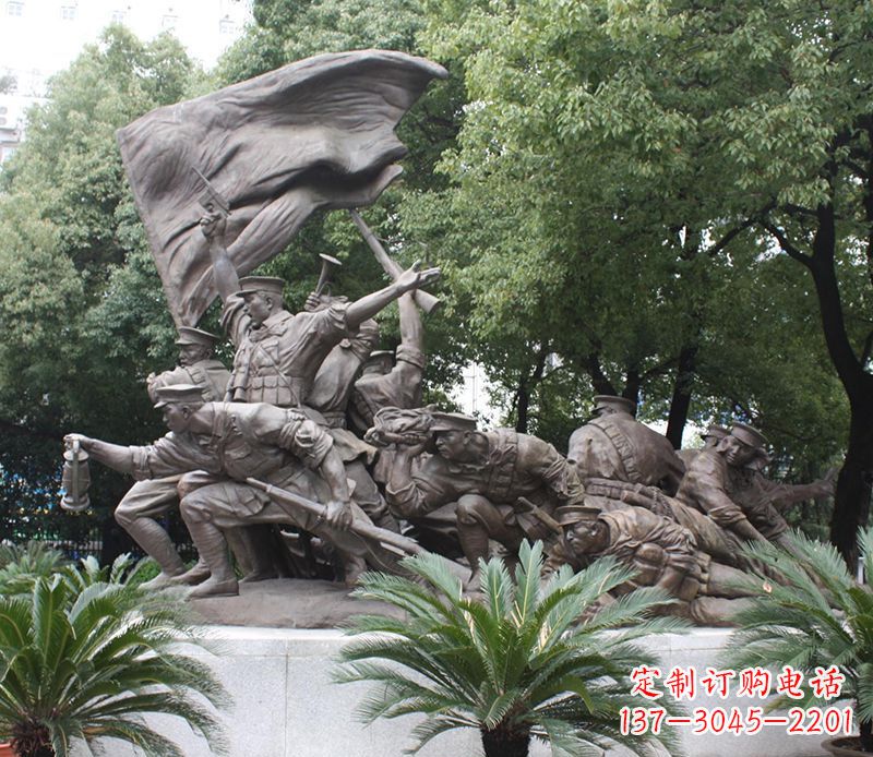 泰州革命战士的荣耀——铜雕的艺术之美