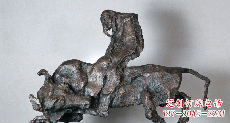 泰州精美的动物铜雕,赋予公园以灵性与生机