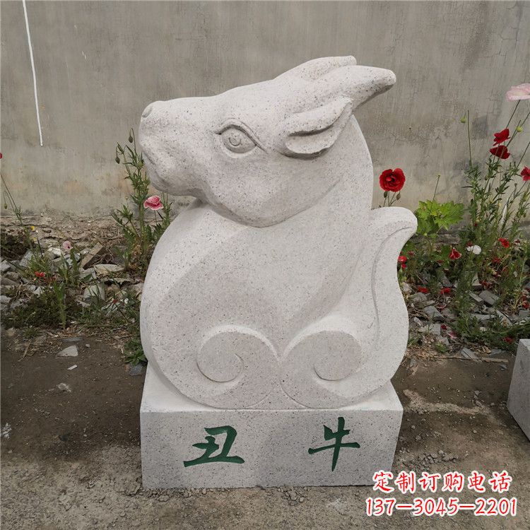 泰州精美汉白玉动物雕塑
