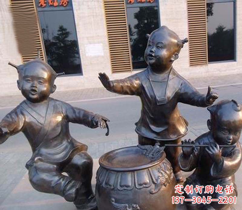 泰州儿童铜雕——传承精神家园的艺术瑰宝