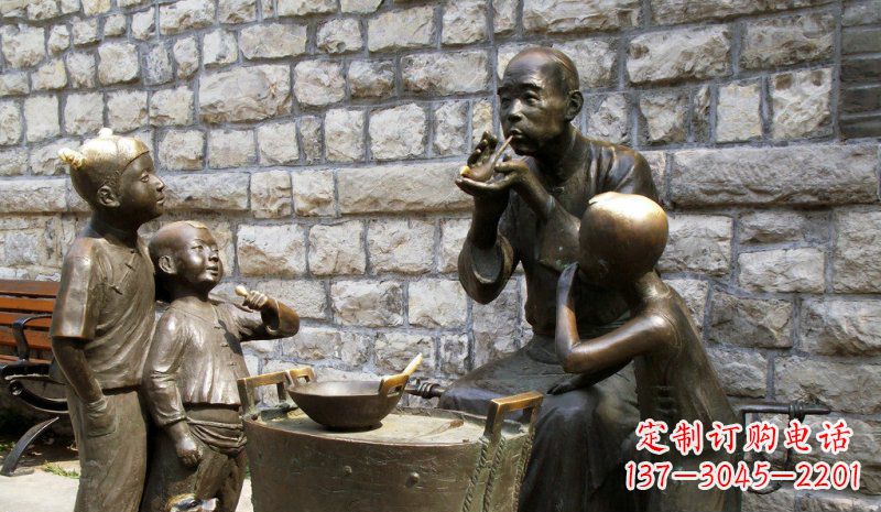 泰州糖果街的精美雕塑