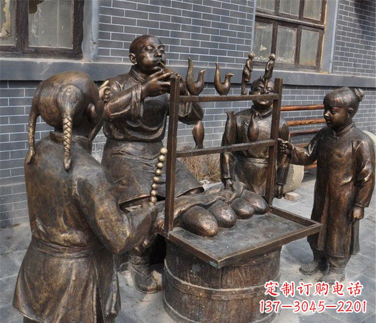 泰州糖人雕塑——街边温馨的小情调
