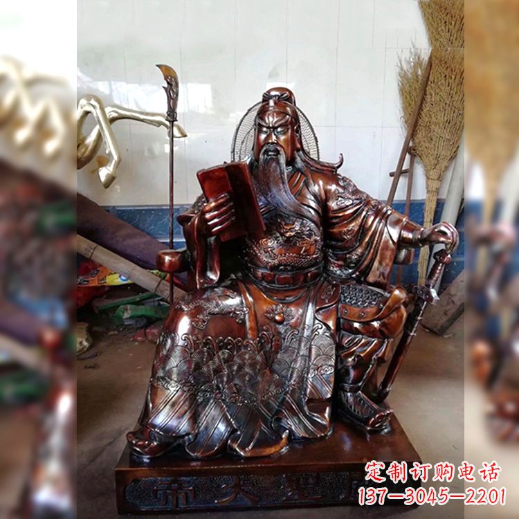 泰州关公雕塑传承中华文化的珍贵标志