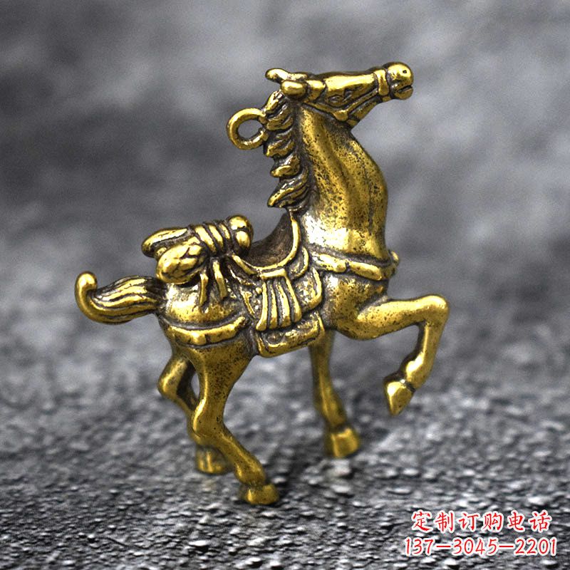 泰州铜铸马儿雕塑艺术精品
