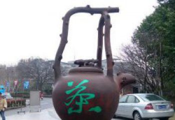 泰州茶壶雕塑——展现艺术精妙