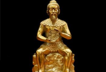 泰州伏羲大帝神像汇聚古老文明中的象征