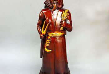 泰州神农氏铜像传承炎帝文化的艺术之作