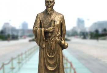 泰州铜雕艺术张仲景的精神实践