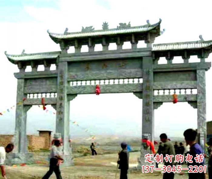 泰州该牌坊雕塑